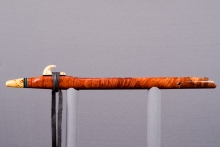 Redwood Burl Native American Flute, Minor, Mid A-4, #J72D (11)